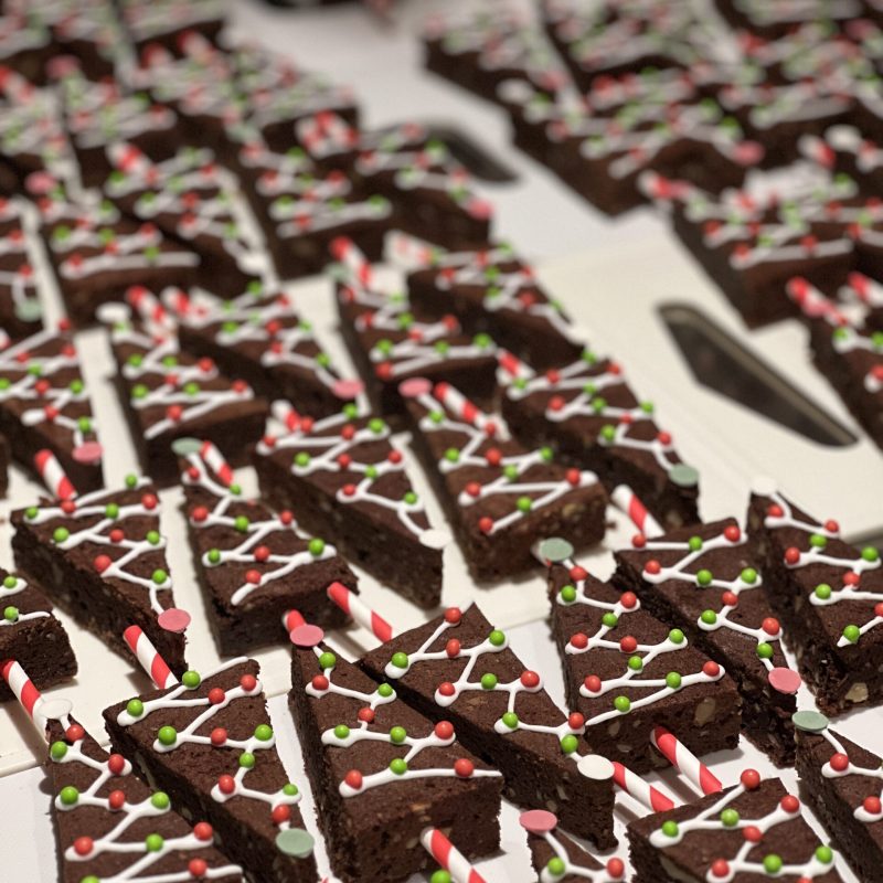 Brownie kerst