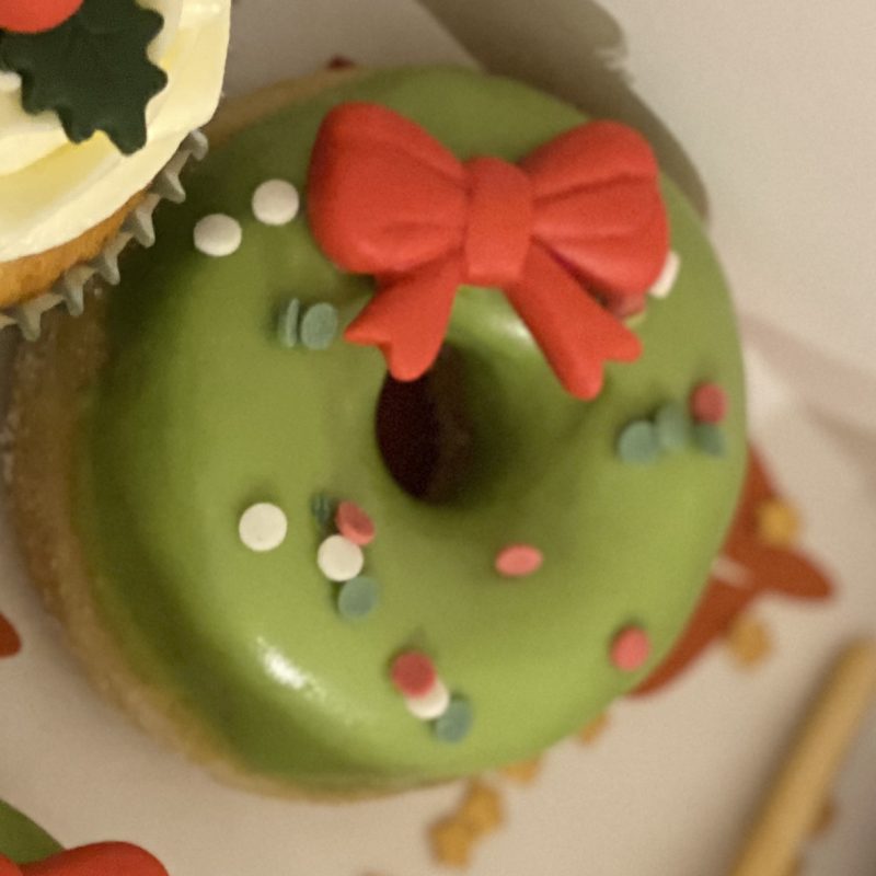 Donuts klein kerst