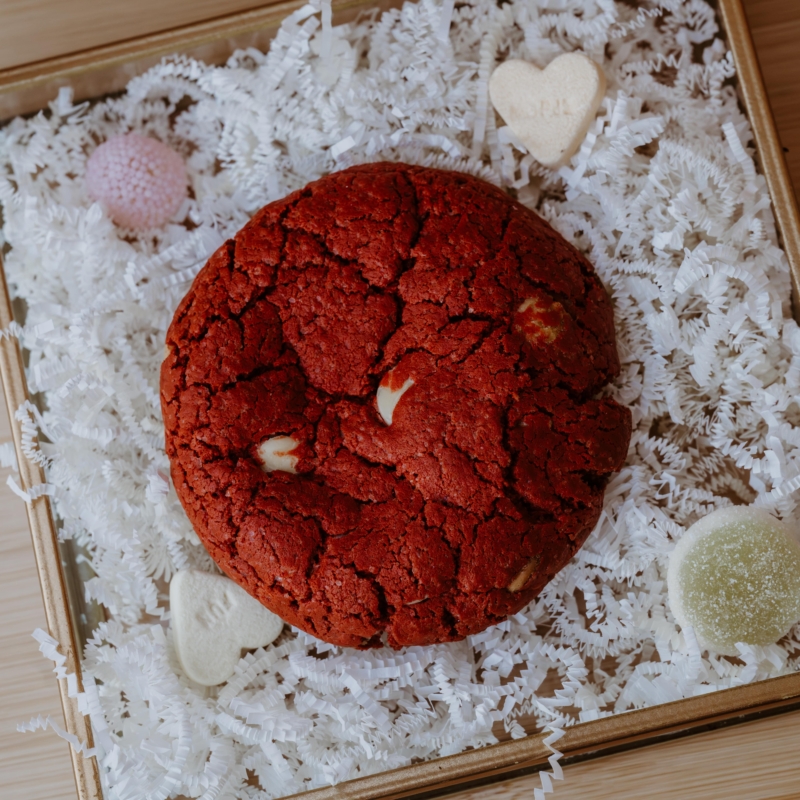 Red velvet koek