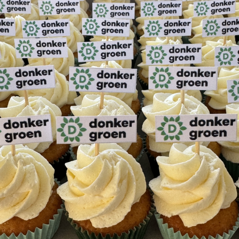 Cupcakes met logo - Afbeelding 2