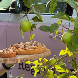 Appel noten gebakje