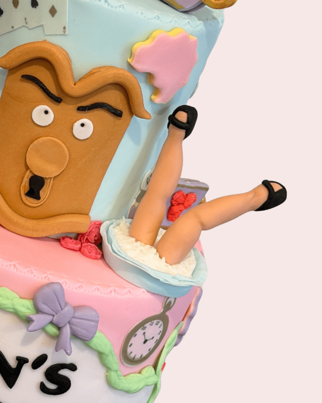 Wonderland taart - Afbeelding 3