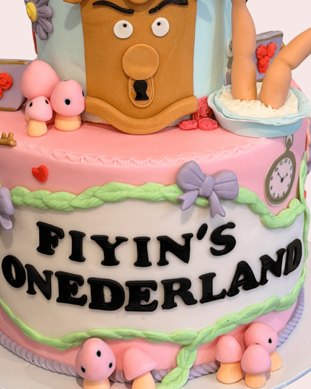 Wonderland taart - Afbeelding 4