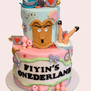 Wonderland taart